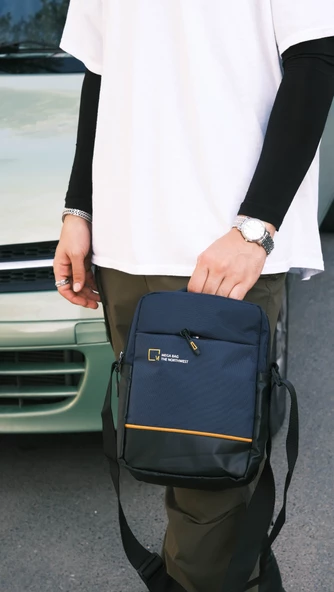 M 1020 Mega Bag Erkek Omuz Askılı Portföy Çanta, El Çantası - 11