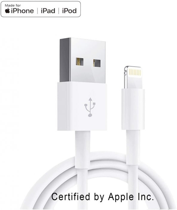 İphone Orjinal Şarj Cihazı ve Kablosu İphone 5S 5SE 6 6S 7 8 Plus X XR XS MAX Tam Uyumlu Şarj Aleti - 6