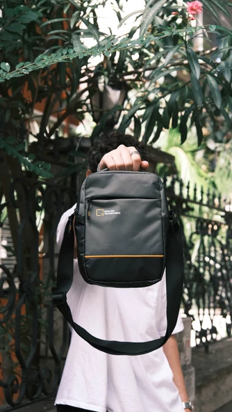 M 1020 Mega Bag Erkek Omuz Askılı Portföy Çanta, El Çantası - 6