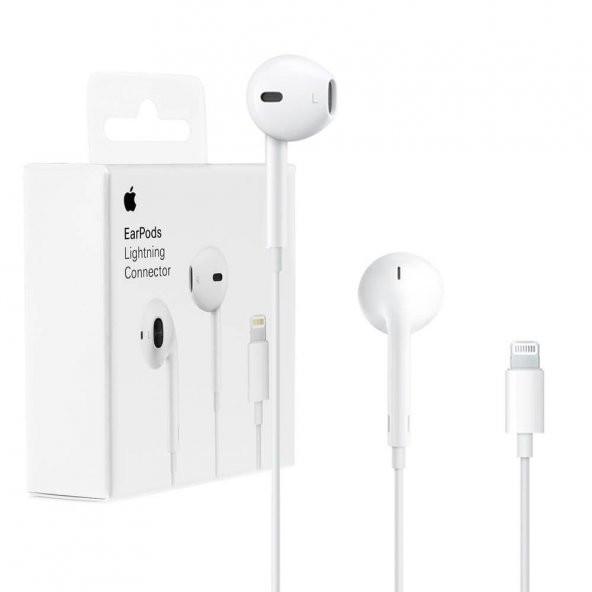Apple Lightning Konnektörlü EarPods iPhone Mikrofonlu Kulaklık - 2