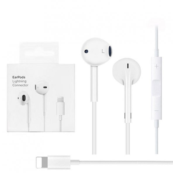 Apple Lightning Konnektörlü EarPods iPhone Mikrofonlu Kulaklık - 4