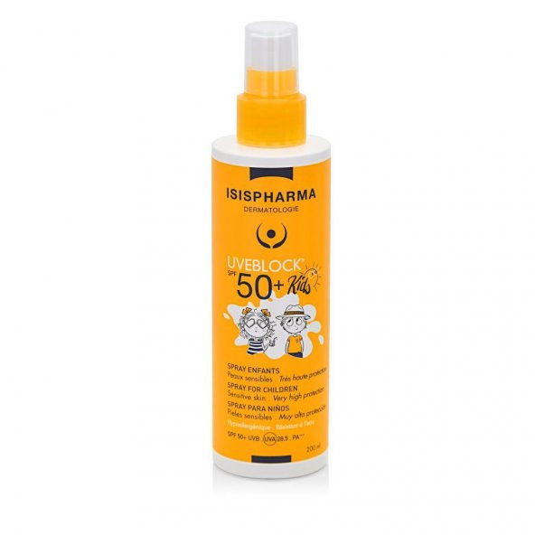 ISISPHARMA Uveblock SPF50+ Spray Kids 200 ml - 2