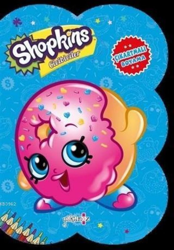 Shopkins Cicibiciler Mavi Çıkartmalı Boyama Kolektif Yakamoz Yayınevi - 1