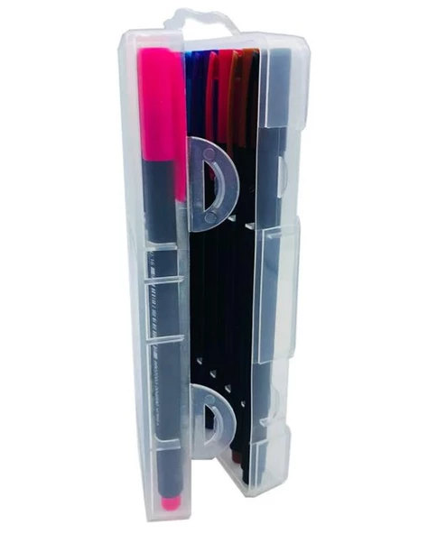 Dong A P&T Hexaplus Fineliner Kalem 12 Renk - 3