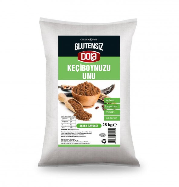 Dola Glutensiz Keçiboynuzu Unu 25 kg