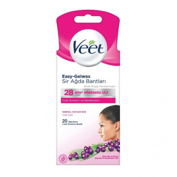 VEET AĞDA BANDI NORMAL CİLT 20 Lİ SİR AĞDA