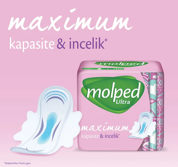 MOLPED ULTRA HİJYENİK PED NORMAL SÜPER AVANTAJ PAKETİ 72 ADET - 6