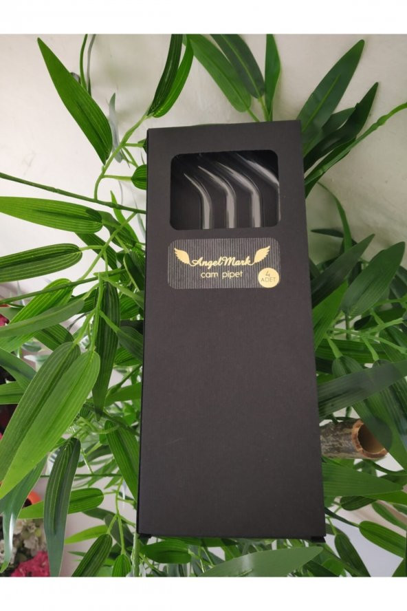 Şeffaf Cam Pipet 8li Paket - 2