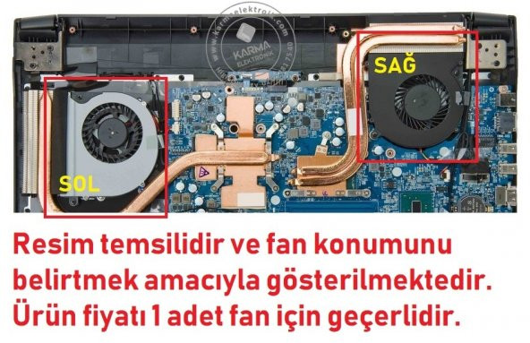Monster Tulpar T7 V3.4.2 Notebook Fan (Sağ) - 3
