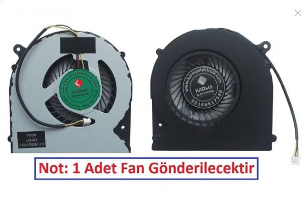 Monster Tulpar T7 V3.4.2 Notebook Fan (Sağ) - 5