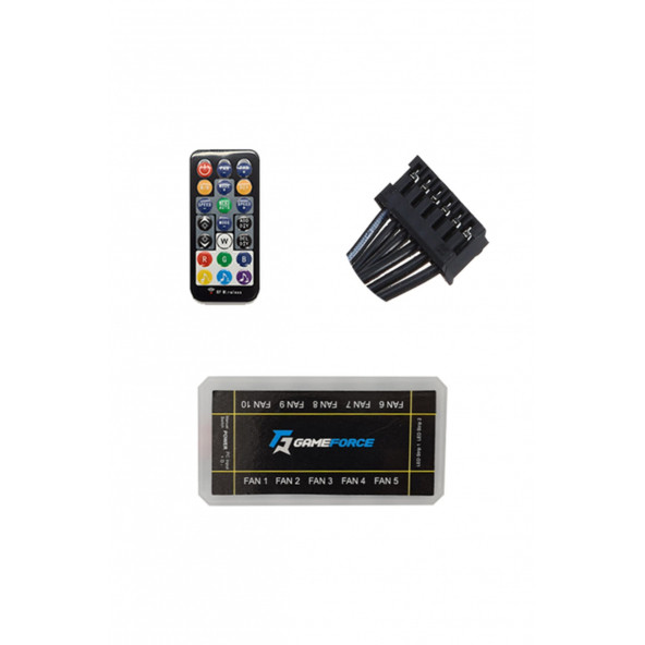 Gameforce Dualrıng 4x120mm A-Rgb Kasa Fanı - 3