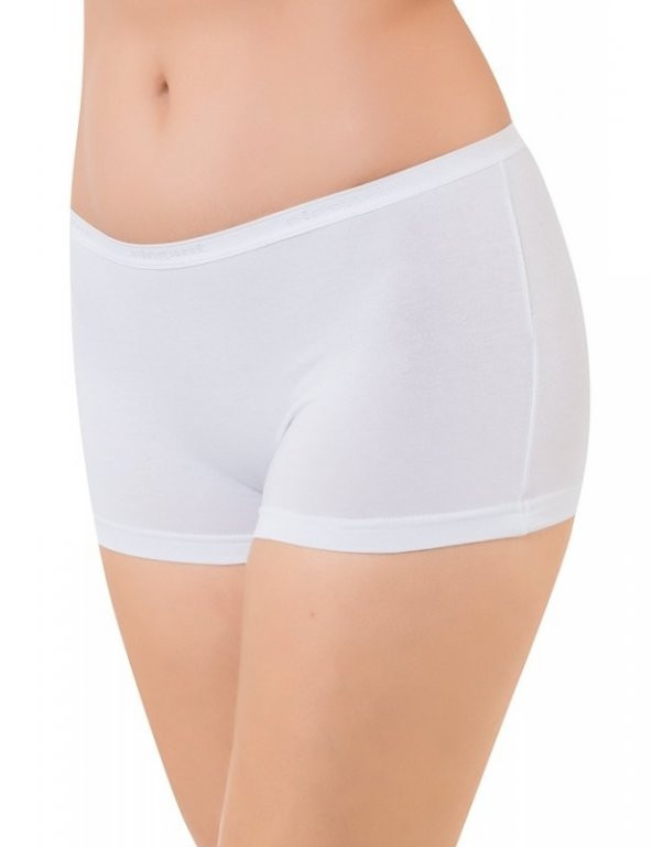 Tutku 6lı Paket Düz Pamuklu Kadın Boxer - 2