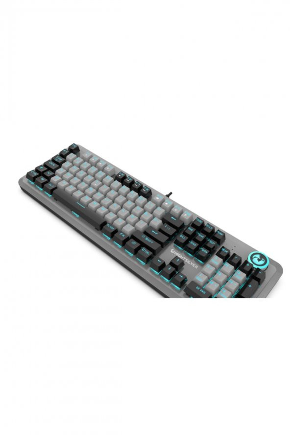 NIGHTSILVER Astra Red Kırmızı Switch Pbt Keycaps Çift Renk Gaming Mekanik Oyuncu Klavyesi Türkçe Q - Pro Gaming-TR - 5