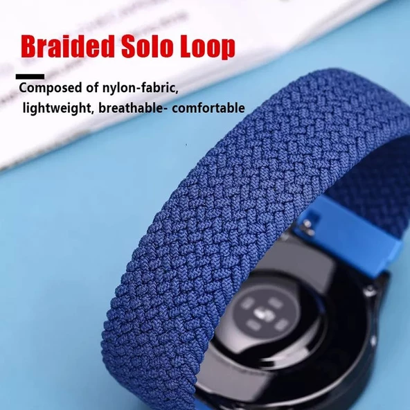 Gpack Samsung Galaxy Watch 4 40mm Kordon Naylon Solo Loop 135mm Small Krd 61 - 4