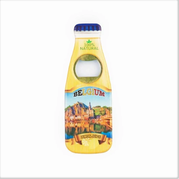 Belçika Temalı Magnet Şişe Açacak