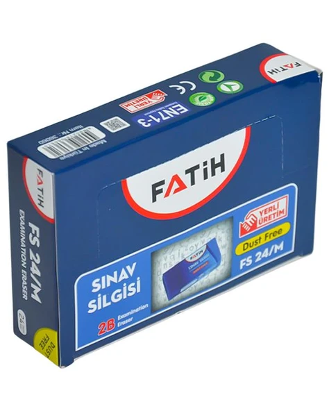 Fatih FS24/M Sınav Silgisi 24lü Set