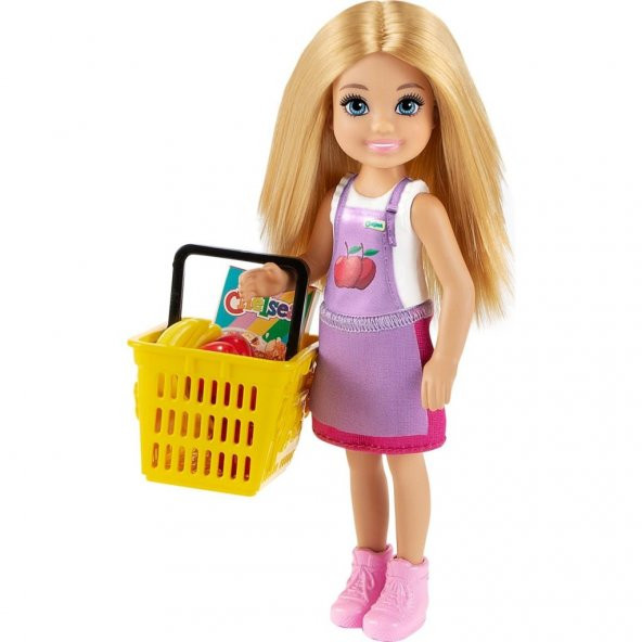 Barbie Chelsea Meslekleri Öğreniyor - Market Çalışanı GTN67 - 1