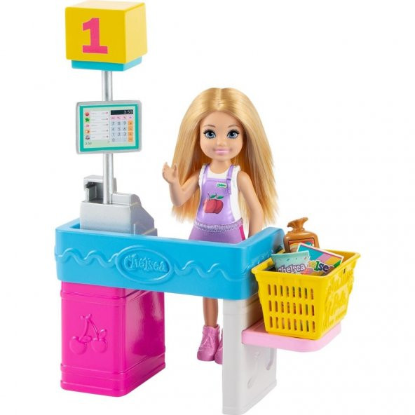 Barbie Chelsea Meslekleri Öğreniyor - Market Çalışanı GTN67 - 3