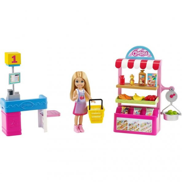 Barbie Chelsea Meslekleri Öğreniyor - Market Çalışanı GTN67 - 4