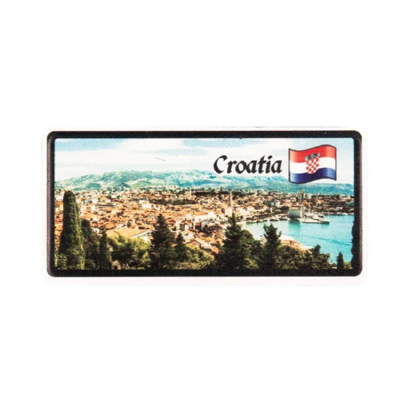 Hırvatistan Temalı Plaka Magnet ürün görseli