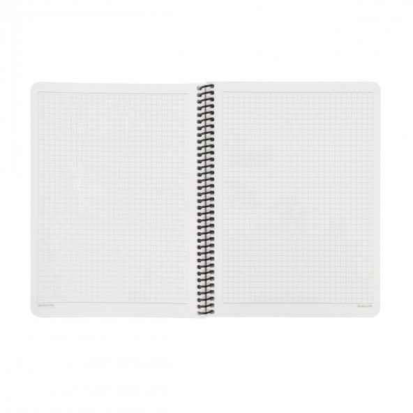 Hisli Şeyler 16.5x22.5 Kareli Defter - Sıkıldım Artık - 2