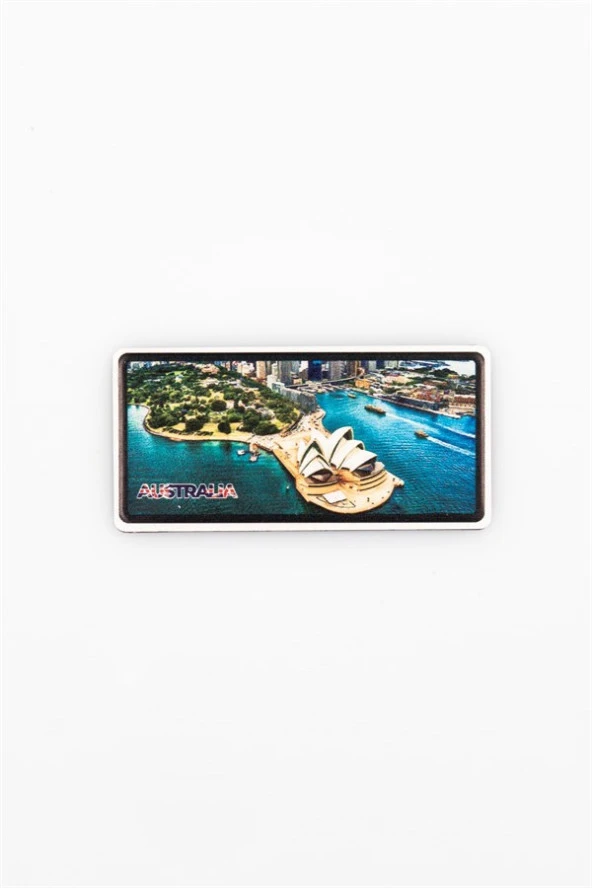 Avustralya Temalı Plaka Magnet - Resim 3