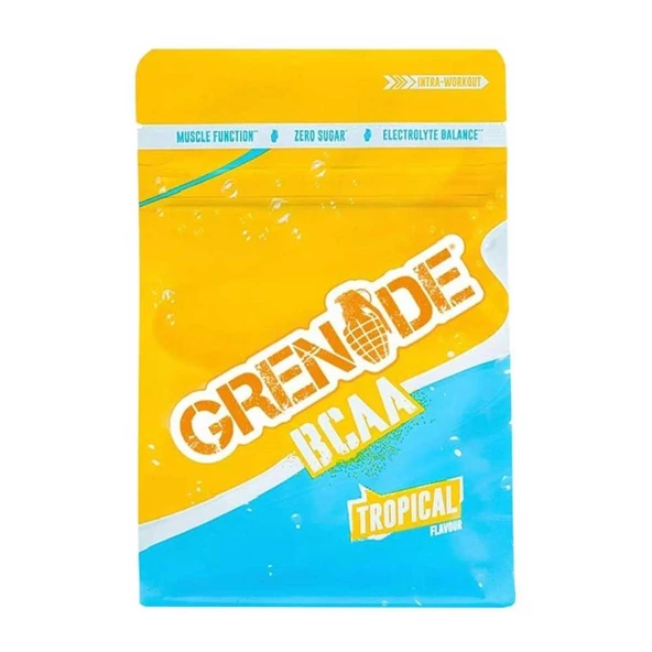 Grenade BCAA 390 Gr 60 Servis Tropikal Meyve Aromalı 2:1:1 Bcaapowder Branched Chahin Amino Acid