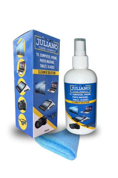 2 Adet 250 ml + 2 adet 50 ml  Temizlik Seti - Gözlük, TV, Cep Telefonu, PC,Kamera,Laptop, Tablet - Resim 5