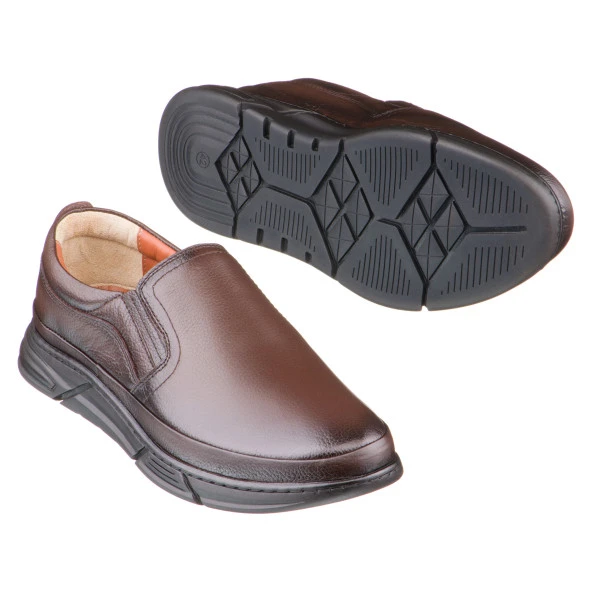 Kahverengi Tulum Detaylı Erkek Ayakkabı - 2