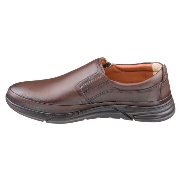 Kahverengi Tulum Detaylı Erkek Ayakkabı - 5