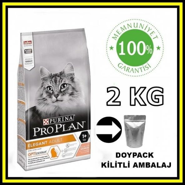 ProPlan elegant derma hassas deri somonlu 2 kg açık mama