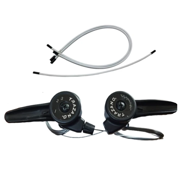 Hsgl Bisiklet Ty 20 İttirmeli 3 x 5/6/7 Hız Vites Değiştirme Kolu Takım - 2