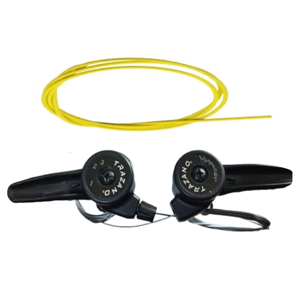 Hsgl Bisiklet Ty 20 İttirmeli 3 x 5/6/7 Hız Vites Değiştirme Kolu Takım - 5