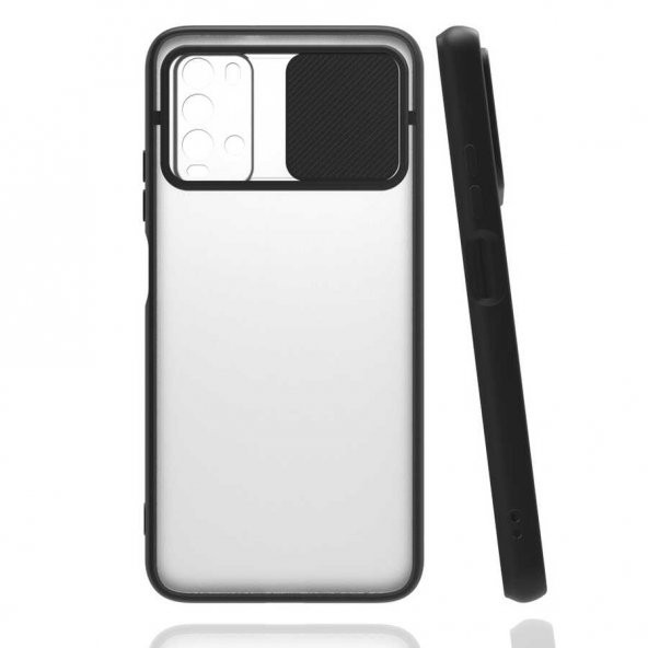 Vendas Xiaomi Poco M3 Sara Serisi Sürgülü Kamera Korumalı Kılıf - 2