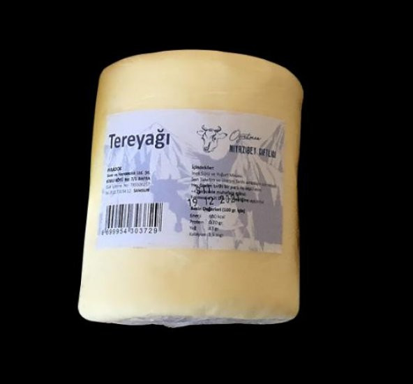 Doğal Tereyağ 500 gr NiyaziBey Çiftliği inekleri sütünden geleneksel ayran mayalı köy yağı - 3