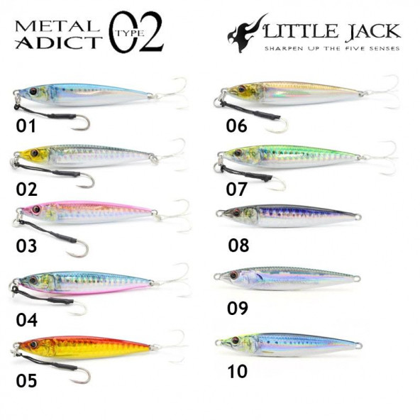 Little Jack Metal Adict 02 63 mm 20 gr Jig Yem