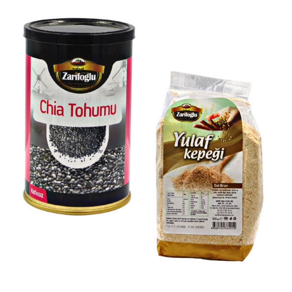 CHİA TOHUMU 200 GR & YULAF KEPEĞİ 300 GR