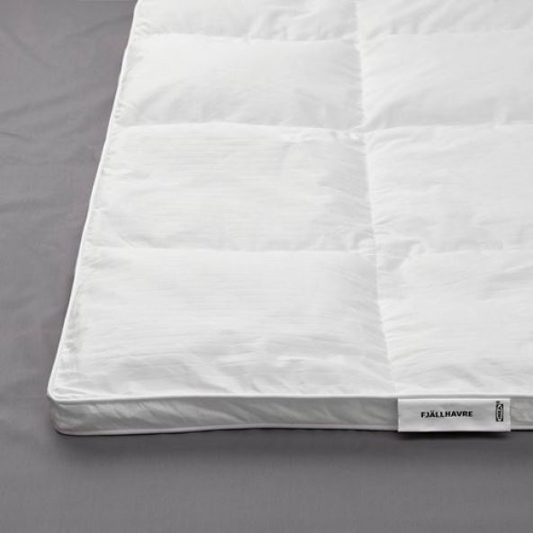 Çift Kişilik Kışlık Yorgan Beyaz 240x220 Cm Ördek ve Gıdık Tüy Dolgulu - 2