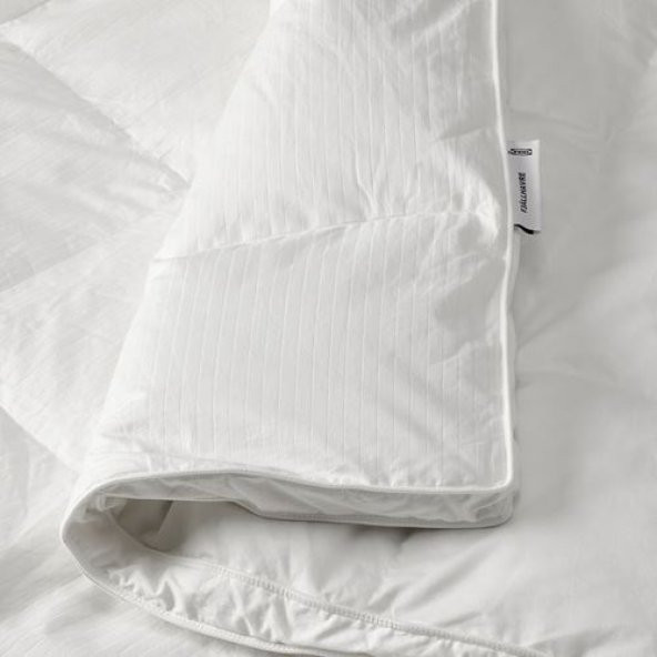 Çift Kişilik Kışlık Yorgan Beyaz 240x220 Cm Ördek ve Gıdık Tüy Dolgulu - 4