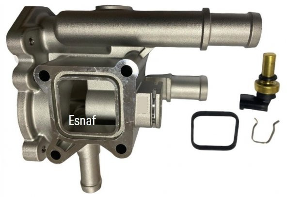 Opel Astra J 1.6 Benzinli Termostat Gövdesi, Metal, 1338177 ürün görseli 1