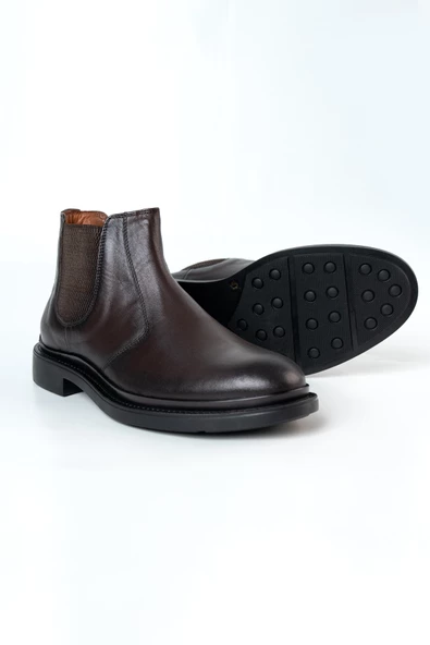 İGS EVA TABAN ERKEK ORJİNAL DERİ BOT - 4