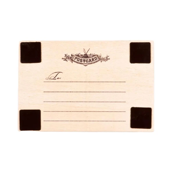 Zambiya Temalı Ahşap Kartpostal Magnet - 2