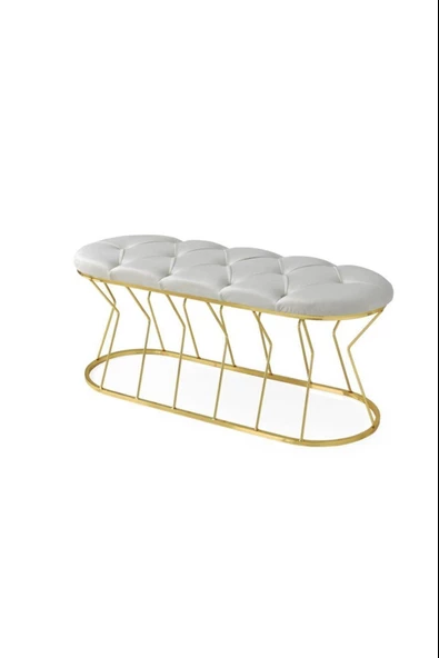 Chester Kum Saati Metal Ayak Bank Bench 90cm - 3