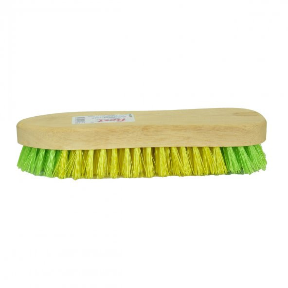 Halı Fırçası Tahta Fırça Nalın Fırça Karışık Renk 20 Cm - 5