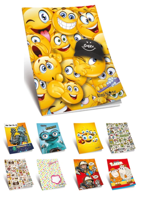 Çınar Kaye Defter (Dikişli) Karton Kapak Kareli 60 Yaprak A5 60/4 (12 Li Paket)