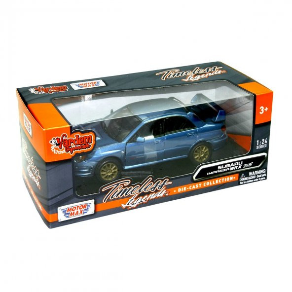 MM-73330 Subaru Impreza Wrx Stı 1:24 Model Araçları -Vardem