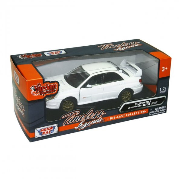 MM-73330 Subaru Impreza Wrx Stı 1:24 Model Araçları -Vardem - 2