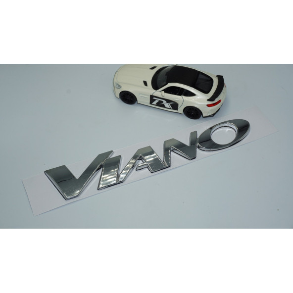 DK Tuning Viano W639 2003-2013 Bagaj Krom ABS Yazı Logo Benz İle Uyumlu - Resim 2