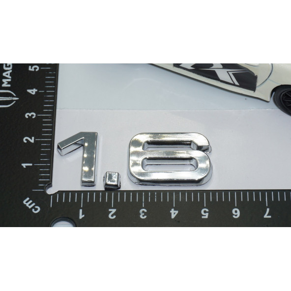 DK Tuning Audi 1.6 Bagaj Krom ABS 3M 3D Yazı Logo - Resim 4