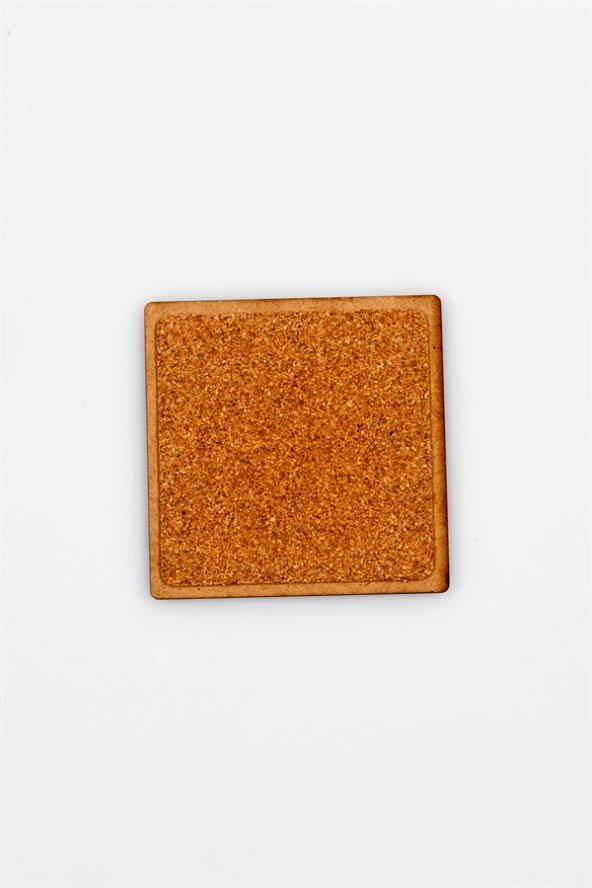 Kazakistan Temalı Ahşap Bardak Altlığı - 4